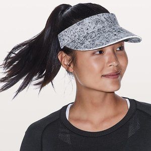 Grey Lululemon Running Visor